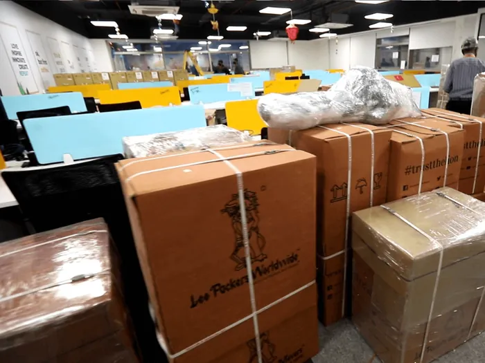 Office relocation service